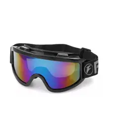 GENERICO - Antiparra Nieve Frc - Moto - Snow - 100% Uv Negro