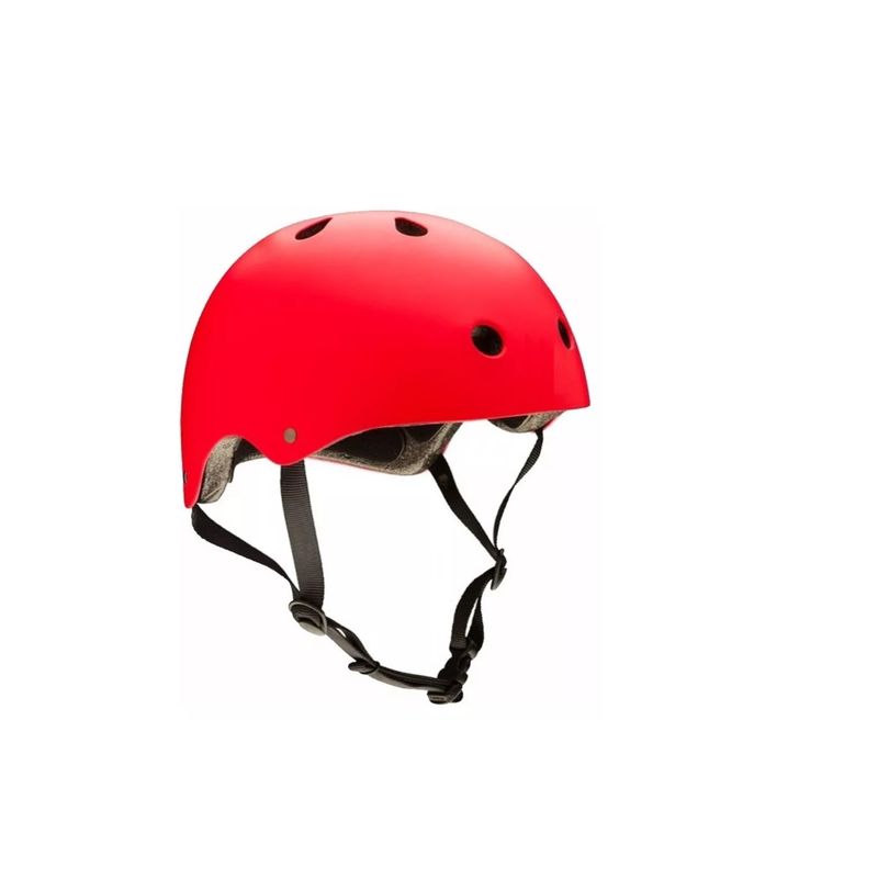 GENERICO - Casco Bicicleta Urbano Bici Skate Roller Rojo