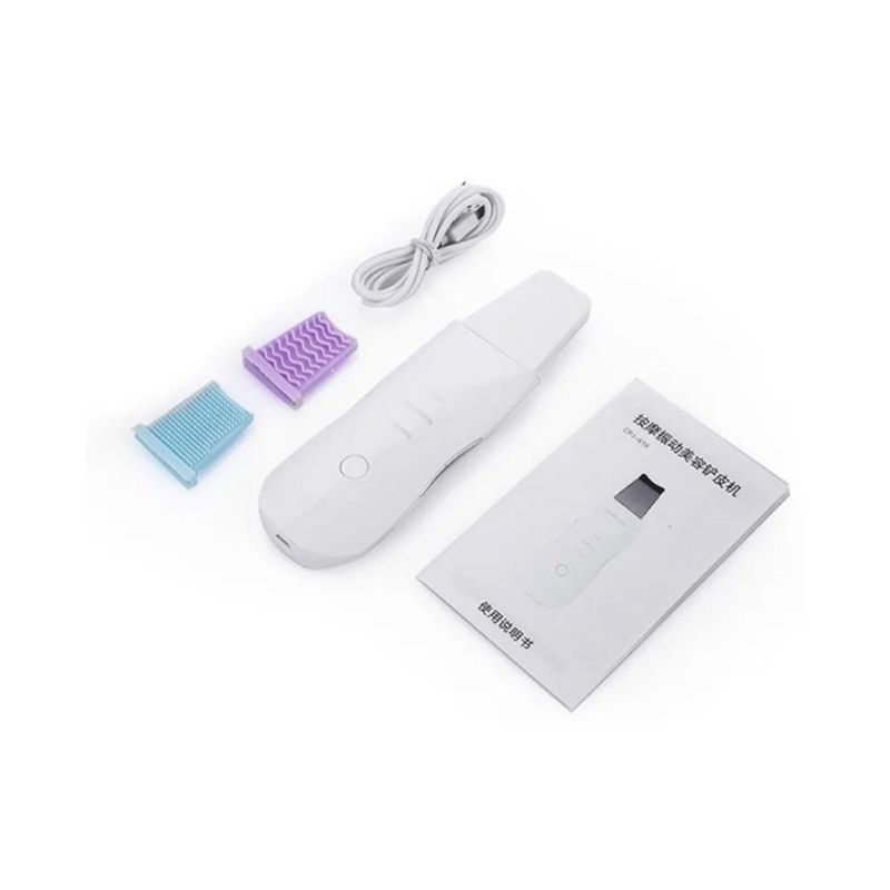 GENERICO - PALETA ULTRASONICA FACIAL ESPATULA LIMPIADORA EXFOLIANTE