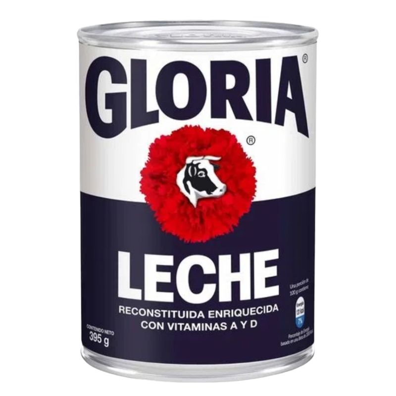 GENERICO - Leche Evaporada Gloria Vitaminas A y D 395ml