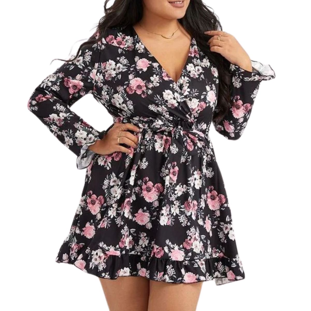 ARRAKASTA - Vestido estampado S-M-LXL