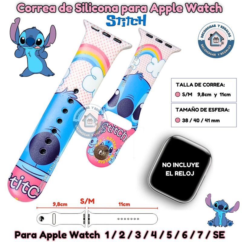 GENERICO - Correa Para Apple Watch Stich 38-40-41MM SM
