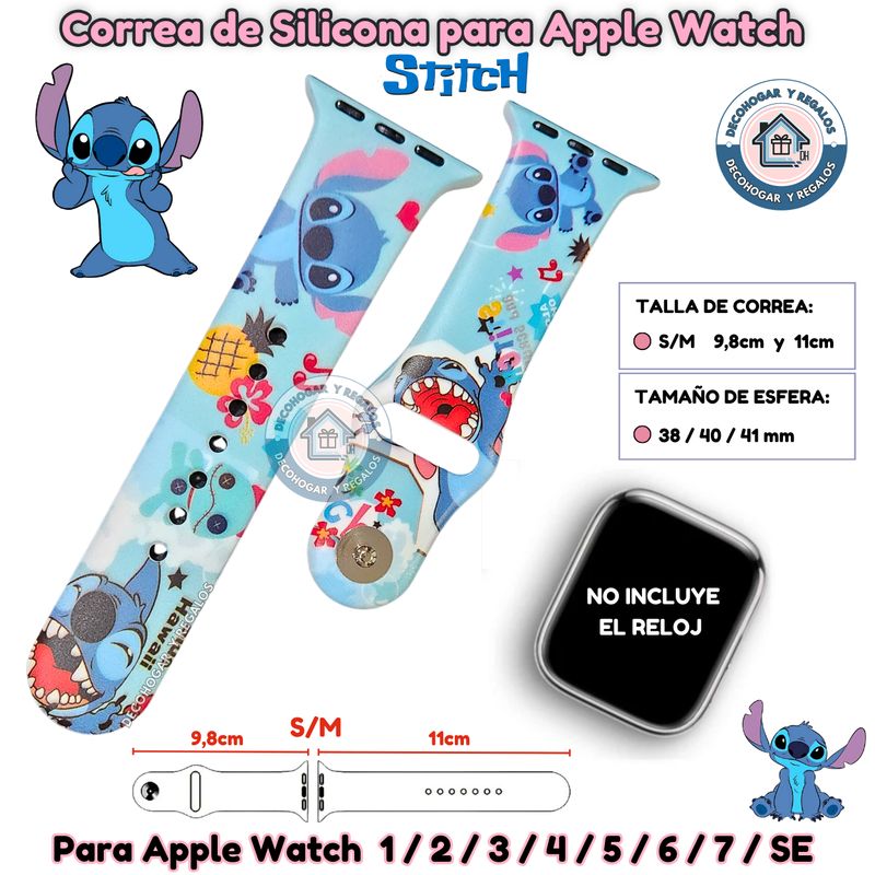 GENERICO - Correa Para Apple Watch Stich 38-40-41MM SM