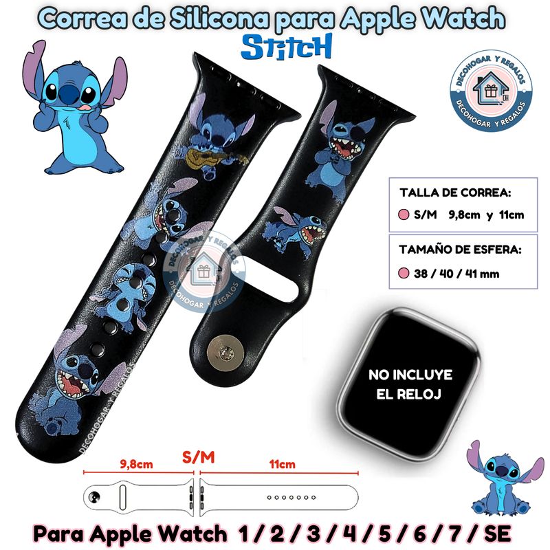 GENERICO - Correa Para Apple Watch Stich 38-40-41MM SM
