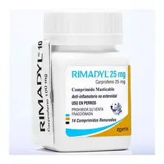 GENERICO - Rimadyl 25 mg Zoetis 14 comprimidos
