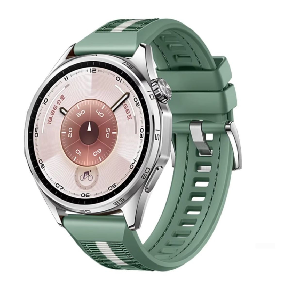 GENERICO - Correa Para Huawei GT 6, 5, 4 Nylon - Silicona 22mm