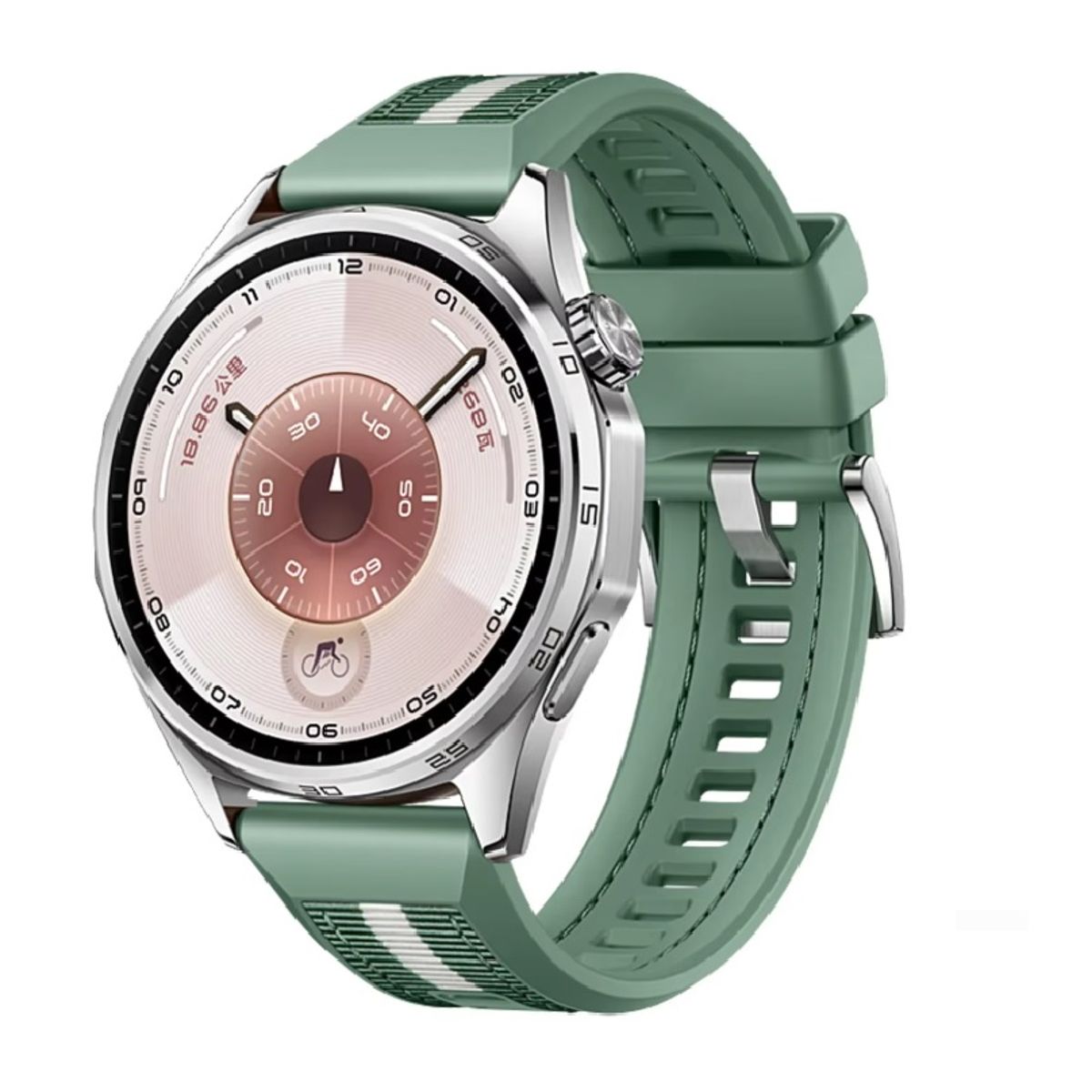 GENERICO - Correa Para Huawei GT 6, 5, 4 Nylon - Silicona 22mm