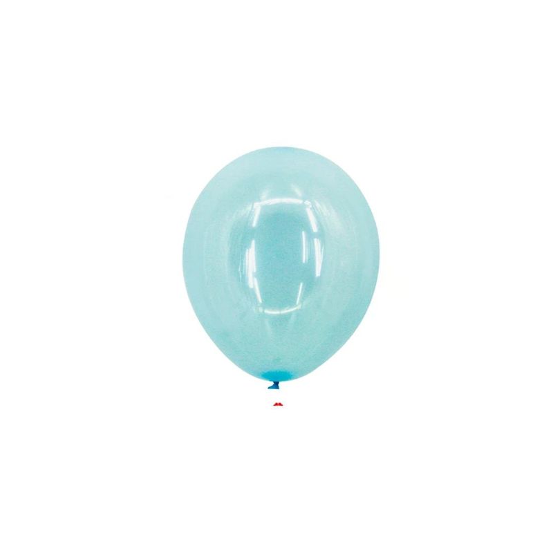 GENERICO - Globos De Látex Perlado Azul Claro 30pcs 25cm