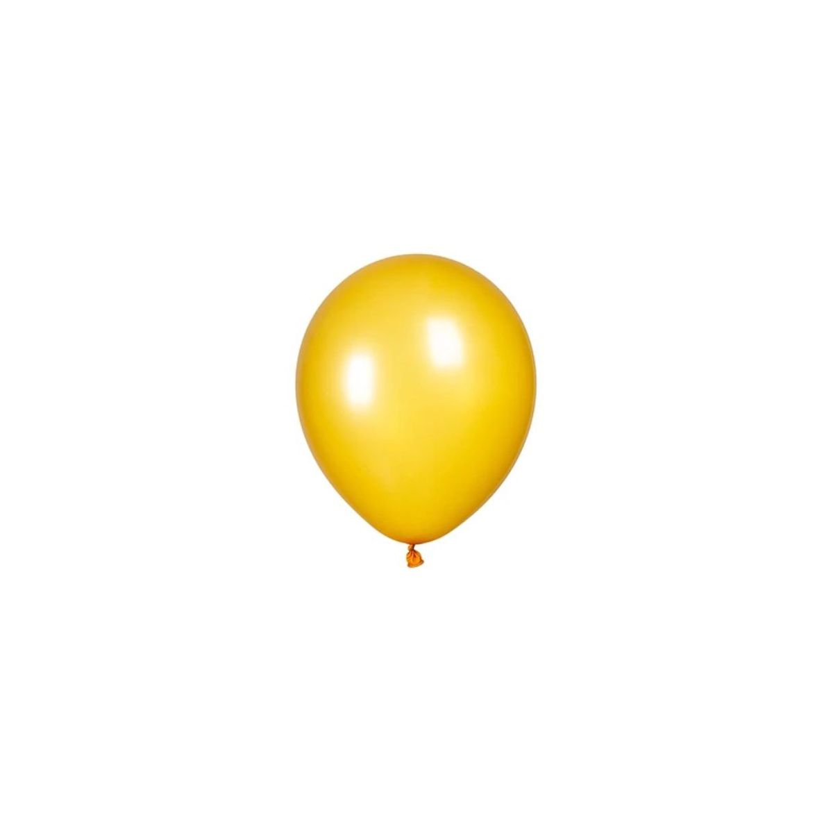 GENERICO - Globos De Látex Color Dorado 50pcs 23cm