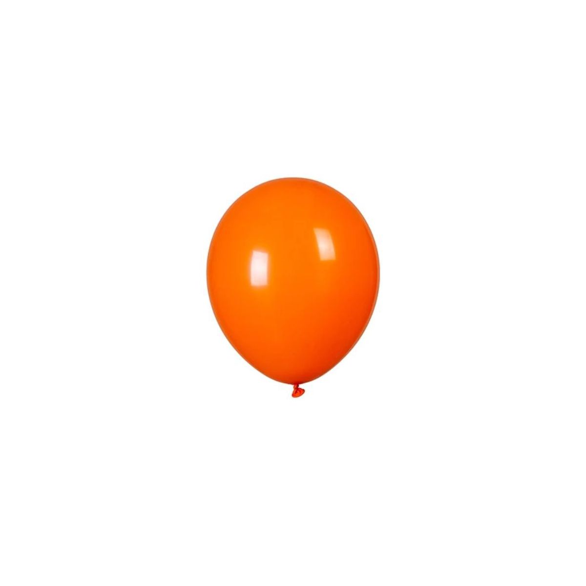 GENERICO - Globos De Látex Color Naranja Mate 50pcs 23cm