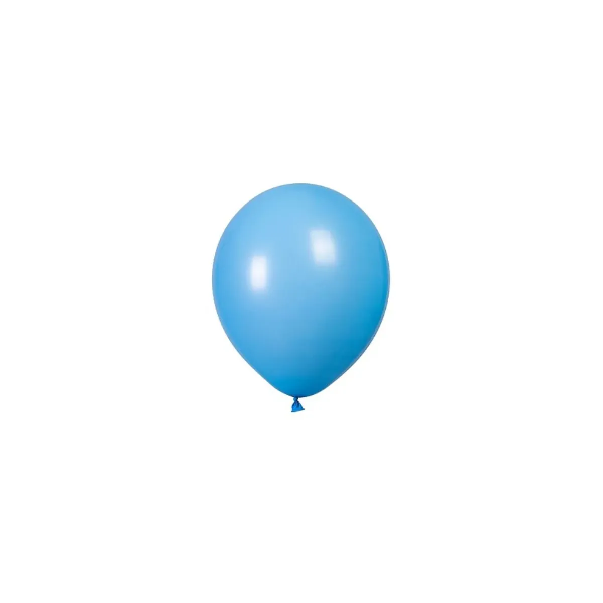 GENERICO - Globos De Látex Color Azul Claro Mate 50pcs 23cm