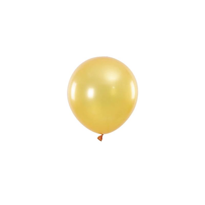 GENERICO - Globos De Látex Colores Dorado 100pcs 23cm