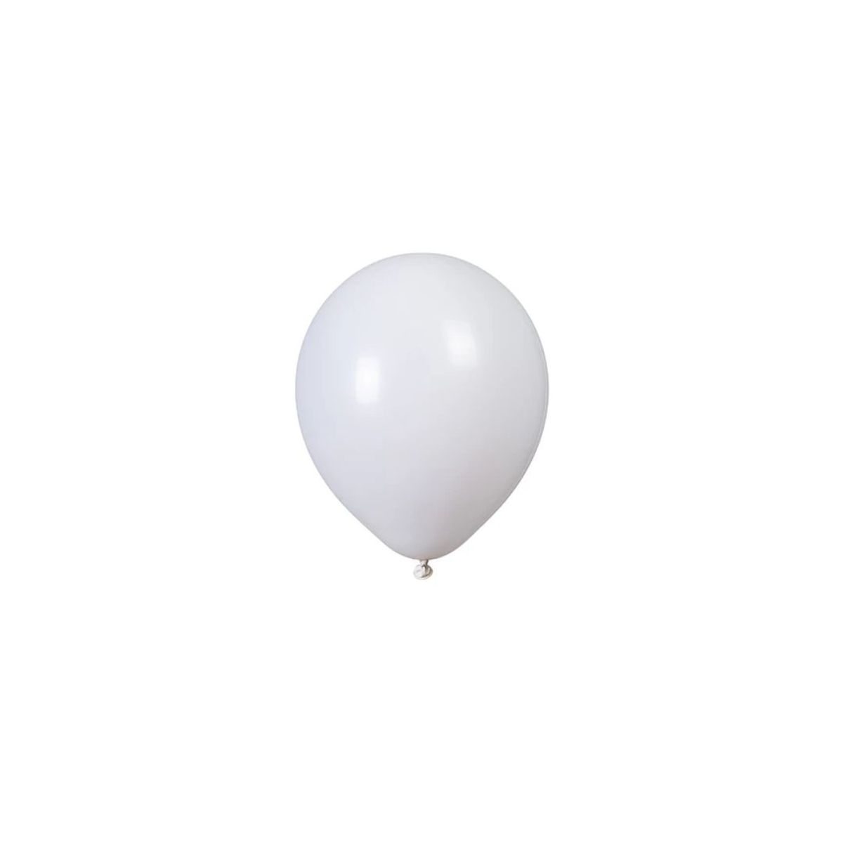 GENERICO - Globos De Látex Color Blanco 100pcs 23cm
