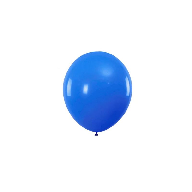 GENERICO - Globos De Látex Color Azul Oscuro 100pcs 23cm