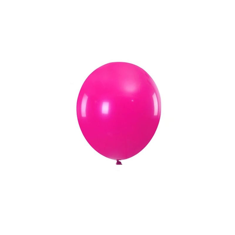 GENERICO - Globos De Látex Color Fucsia 100pcs 23cm