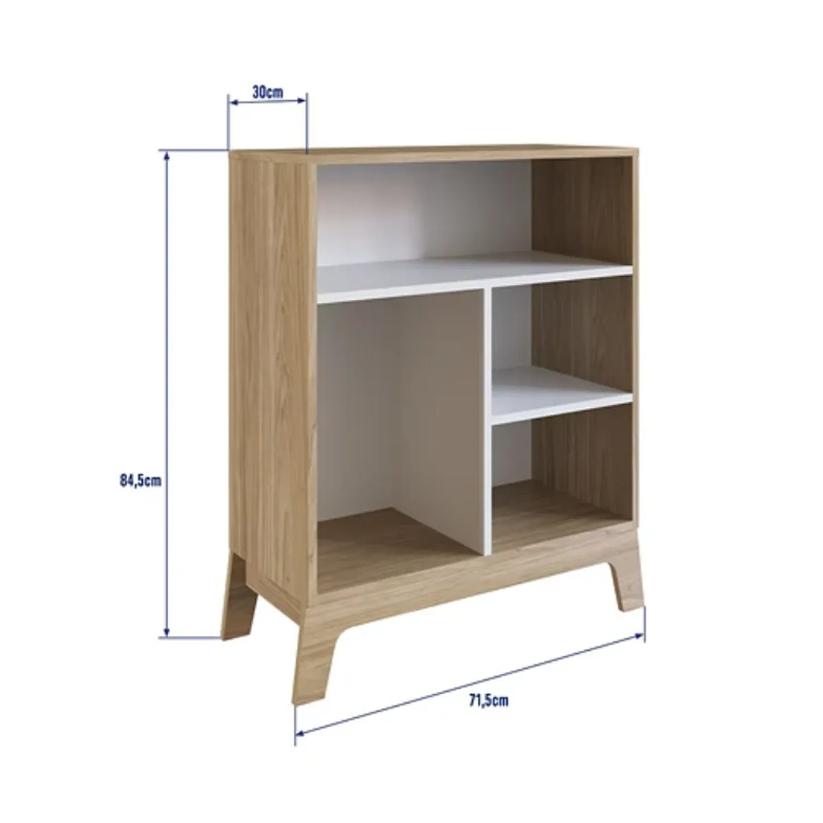 KIDSCOOL - Estante Infantil Honey Cafe Blanco