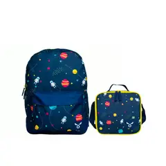 GENERICO - Pack Escolar Mochila Lonchera Moose