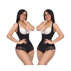 MODA KING - Faja Body Premium Tiras gruesas Original Reloj de arena
