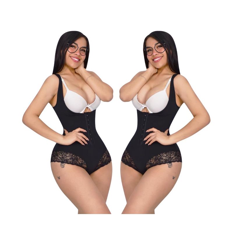 MODA KING - Faja Body Premium Tiras gruesas Moda King Original Reloj de arena