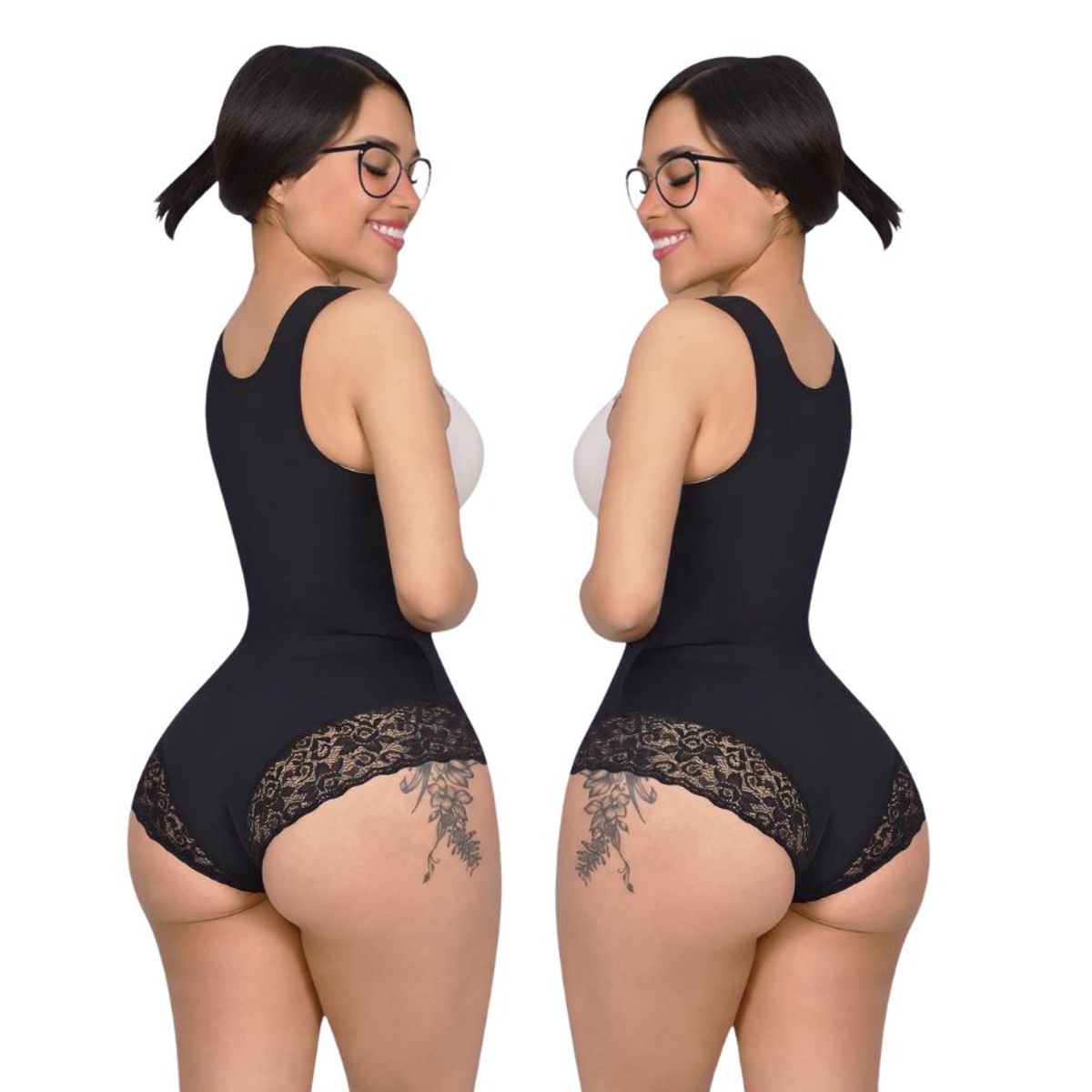 MODA KING - Faja Body Premium Tiras gruesas Moda King Original Reloj de arena