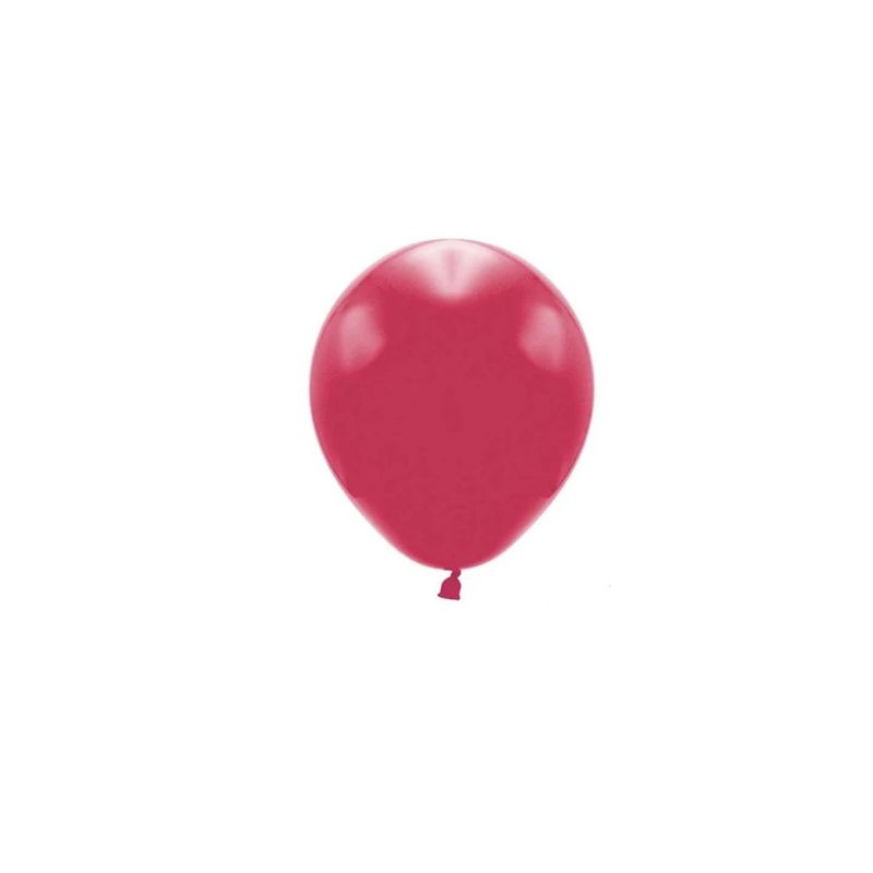 GENERICO - Globos De Látex Color Rojo Vino 50pcs 23cm