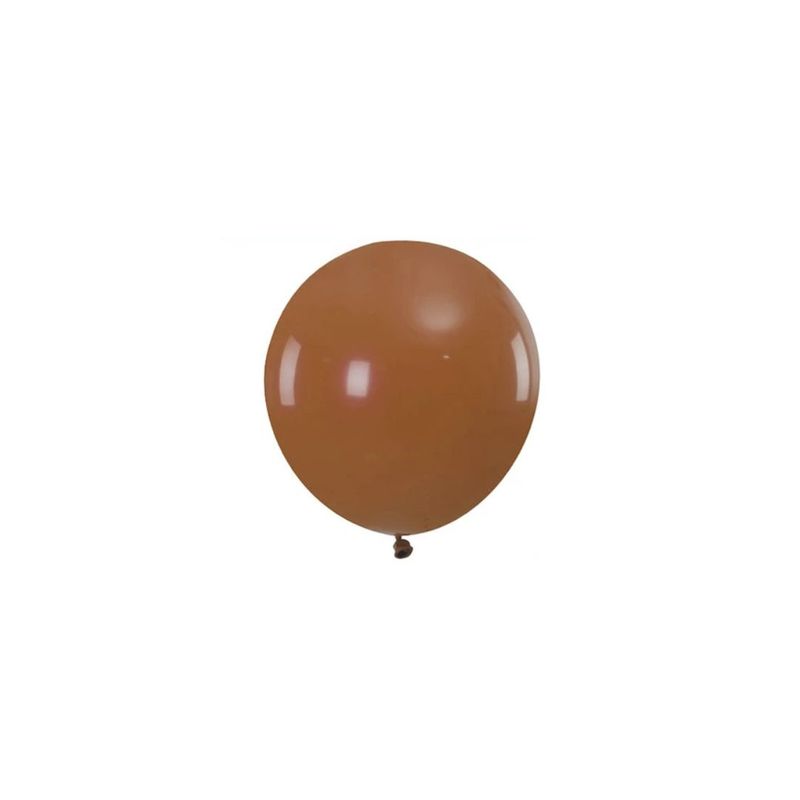 GENERICO - Globos De Látex Color Cafe 50pcs 23cm