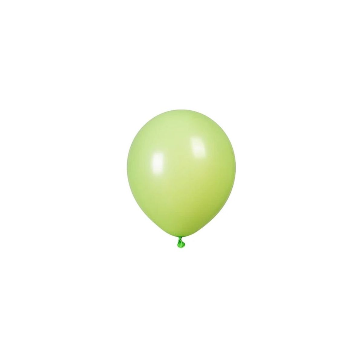 GENERICO - Globos De Látex Color Verde Mate 50 Pcs 23 Cm