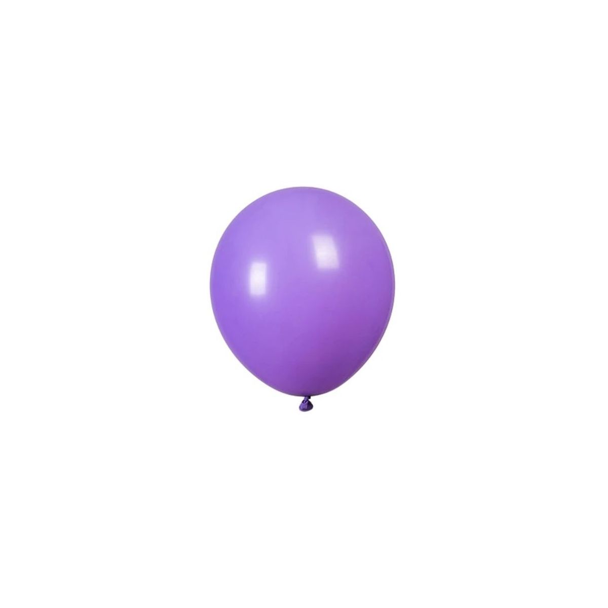 GENERICO - Globos De Látex Color Morado Mate 50pcs 23cm