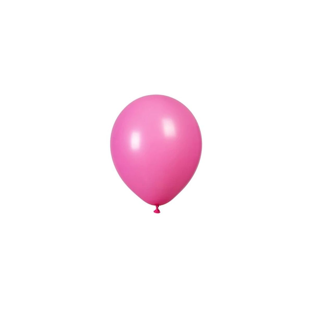 GENERICO - Globos De Látex Color Fucsia Mate 50pcs 23cm