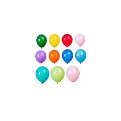 GENERICO - Globos De Látex Color Aleatorios Mate 50Pcs 23Cm