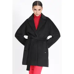 LIOLA - Chaqueton Recto Muflon Melange, Negro