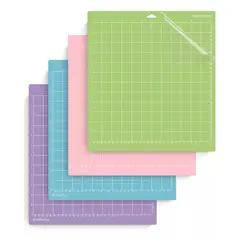 KUANGYE - Pack 4 Tapetes De Corte Para Cameo 4 Y Cricut 30cm X 30cm
