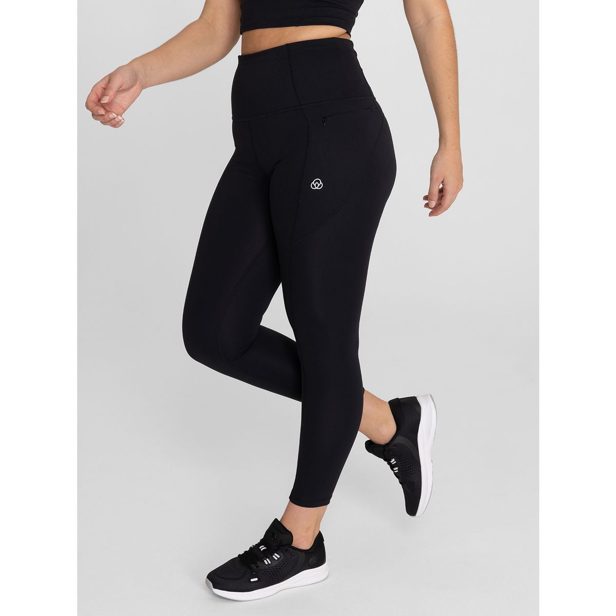 BSOUL - Calza 7/8 Mujer Ankle Uma Negro BSOUL