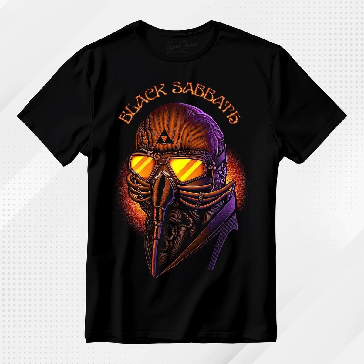 ROLY - POLERA BLACK SABBATH - MASCARA Gprodis