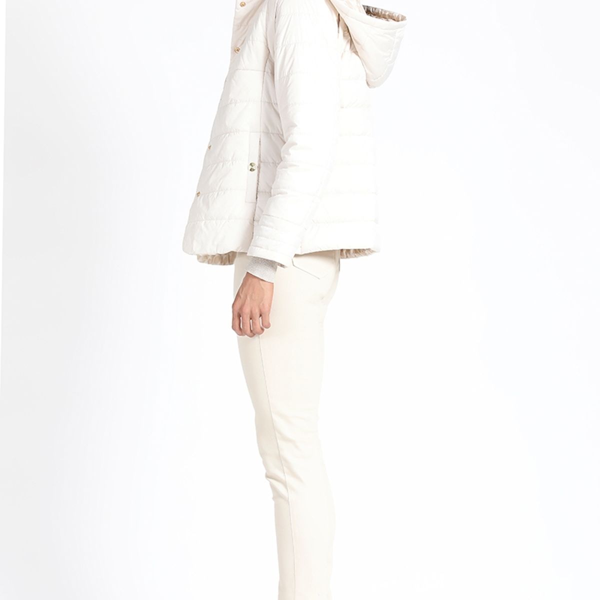 LIOLA - Parka Con Capucha Desmontable, Negro Liola