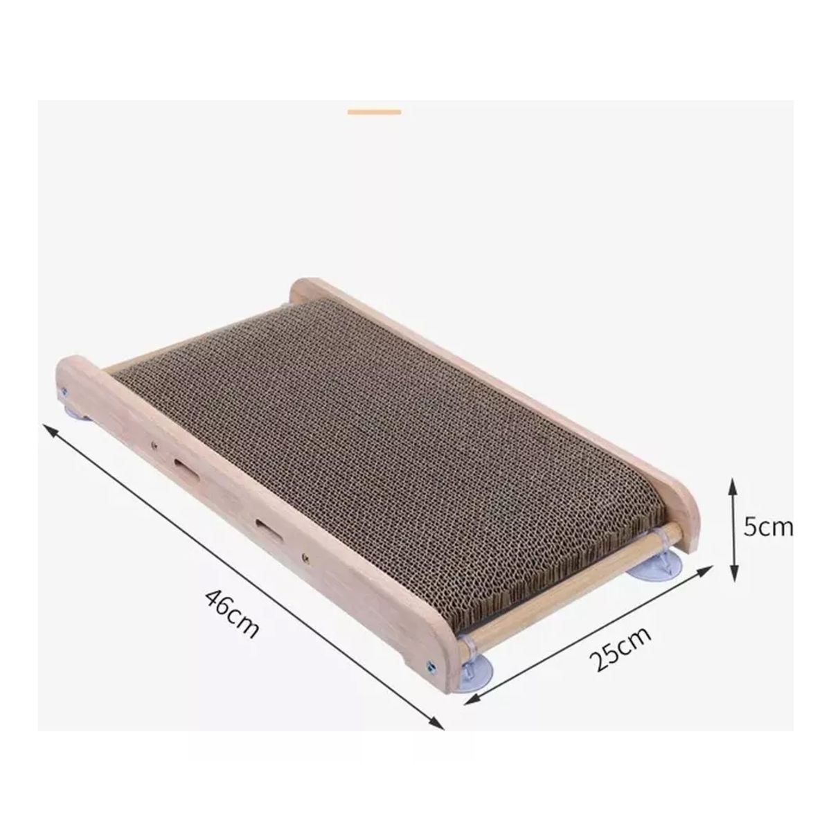 GENERICO - Rascador Vertical Para Gatos 46x25x5Cm