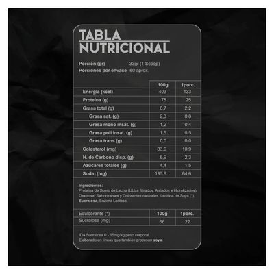 Imagen 2 del producto Proteína Bears 2 kg - Leche Condensada - 60 serv.