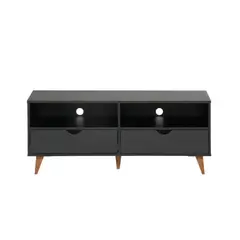 BE DESIGN - RACK TV BLOCK NEGRO
