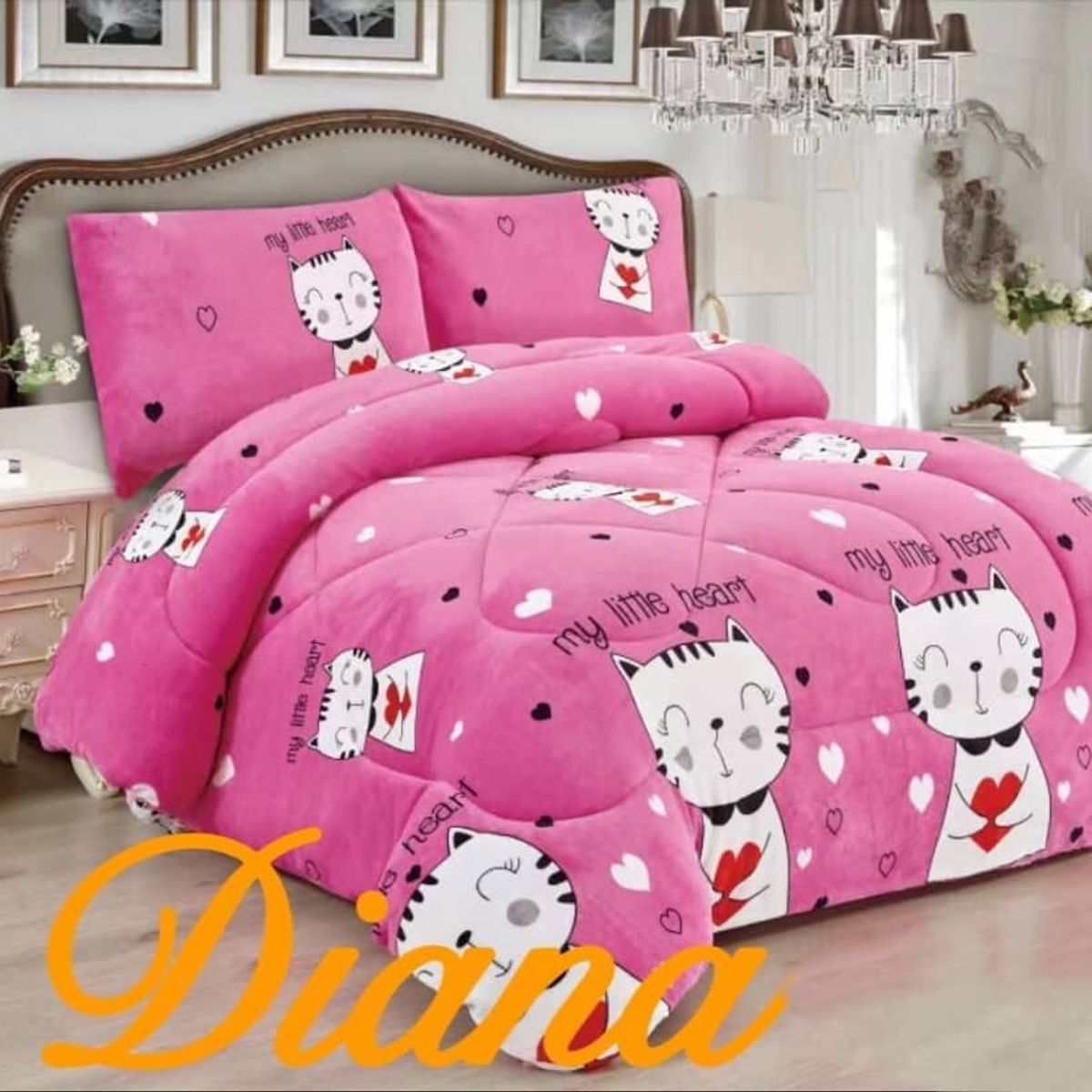 GENERICO - COBERTORES CON CHIPORRO 1.5 PLAZA diana