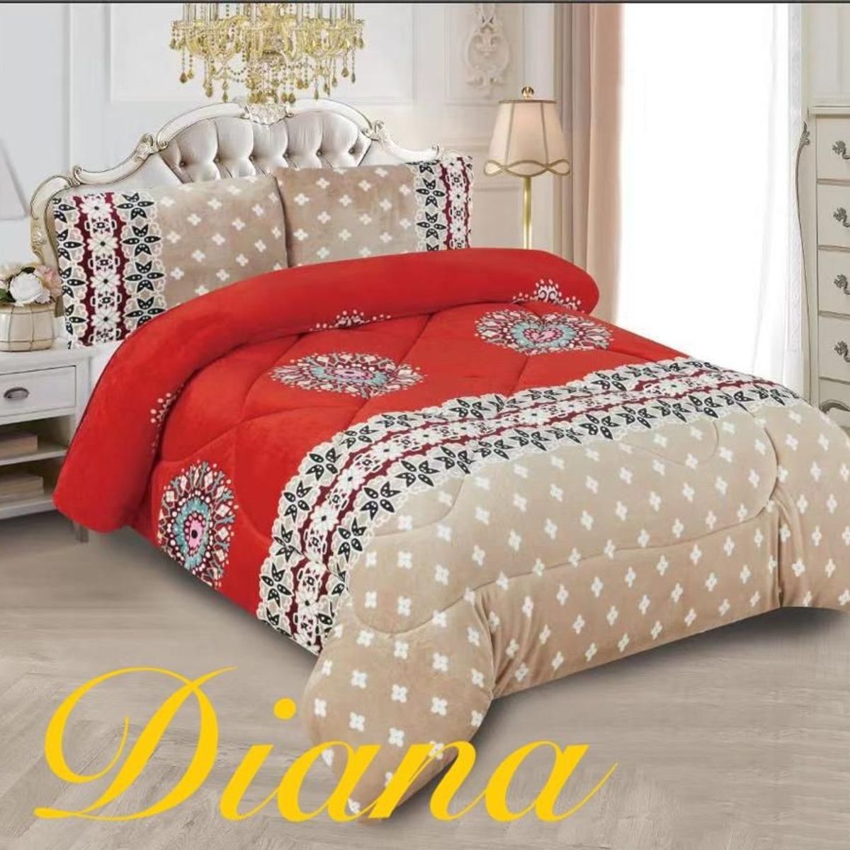 GENERICO - COBERTORE INFANTIL CON CHIPORRO 1.5 PLAZA  diana