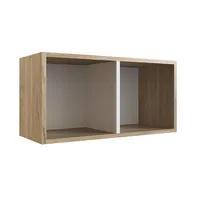 Repisa Honey Doble Cafe Blanco