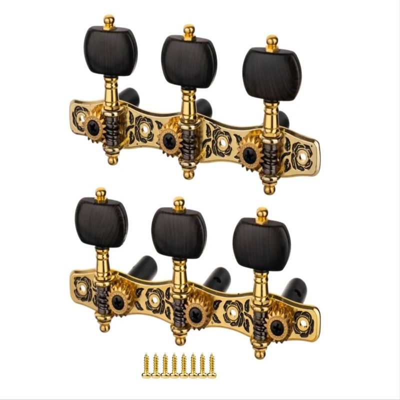 ALICE - Clavijero Alice Aos-026bv3p Zinc Chapado Oro, Clavija Resina