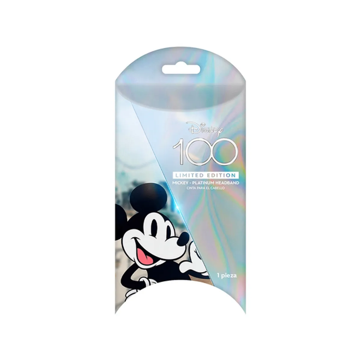 REPUBLIC COSMETICS - Cintillo Spa "Mickey" Platinum- Edición 100 años Disney