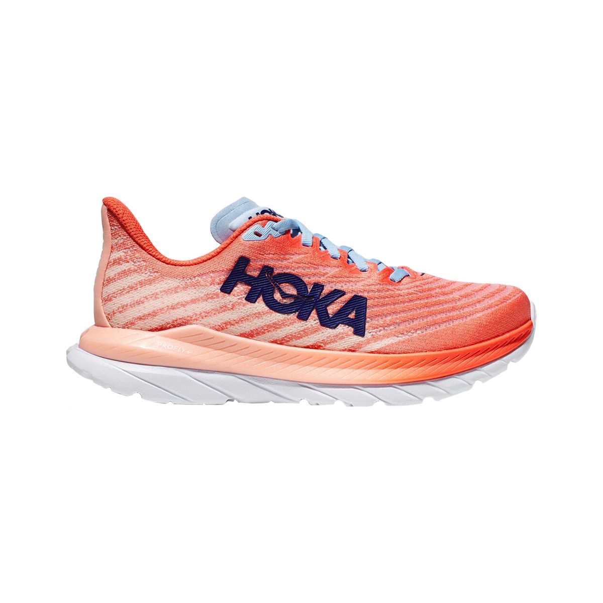 HOKA - Zapatillas Mujer Running Hoka Mach 5 Camellia/Peach Parfait