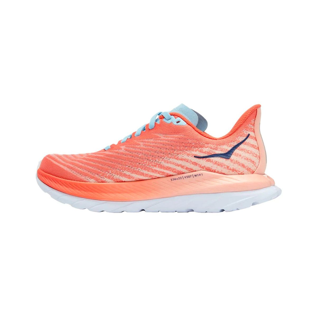 HOKA - Zapatillas Mujer Running Hoka Mach 5 Camellia/Peach Parfait