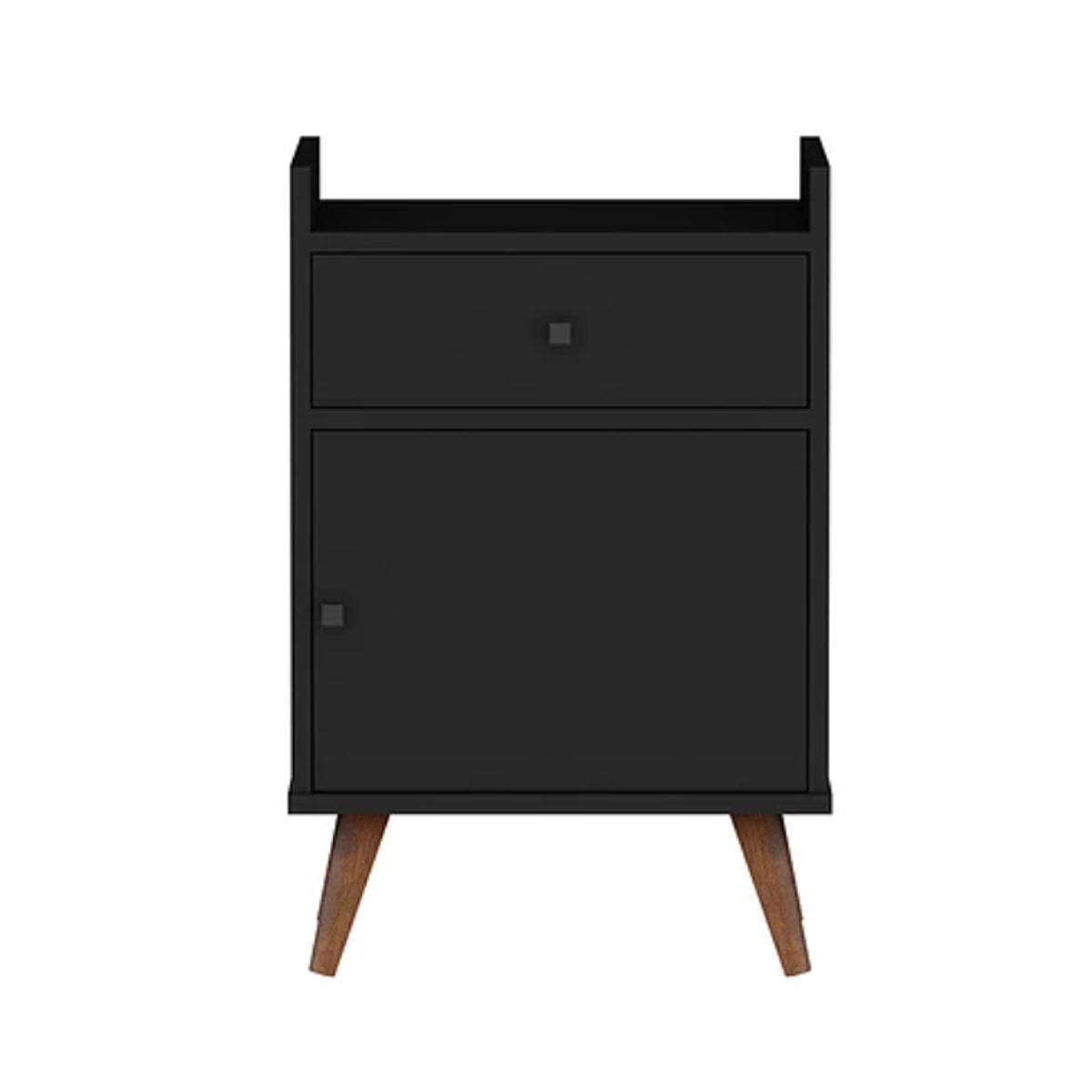 KIDSCOOL - Velador Con Puerta Be Negro