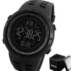 SKMEI - Reloj 1251 Deportivo Luz Alarma Cronometro Resistente Agua