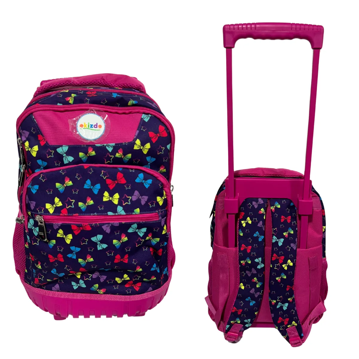 GENERICO - Pack Mochila Trolley  Lonchera  Estuche  Niños Ekizde
