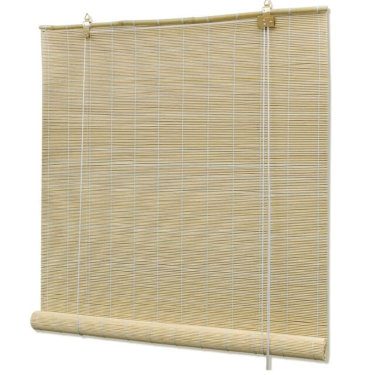 GENERICO - Cortina Persiana Roller Enrollable De Bambú 150x180 BAMBU