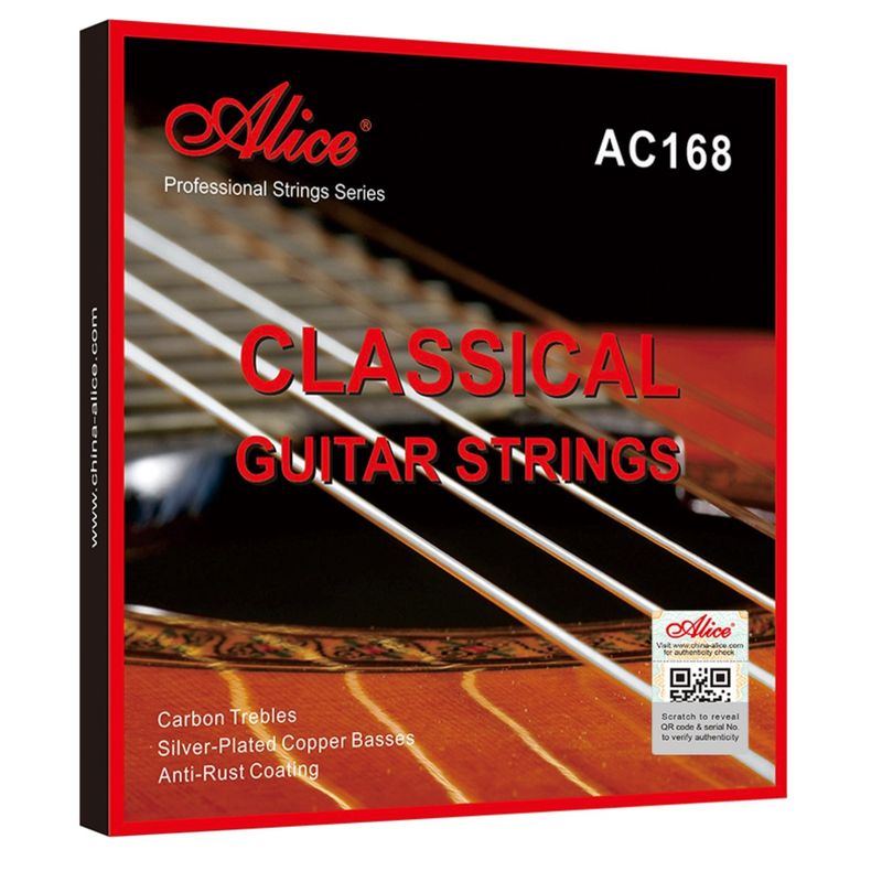 ALICE - Cuerdas Alice Ac168-h Carbono Cobre Plateado Guit.clas.conc